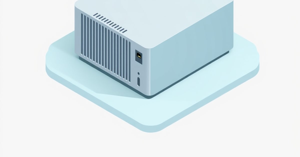 A fanless multi-port mini PC with Intel NICs, the kind of compact box that runs pfSense at gigabit speeds
