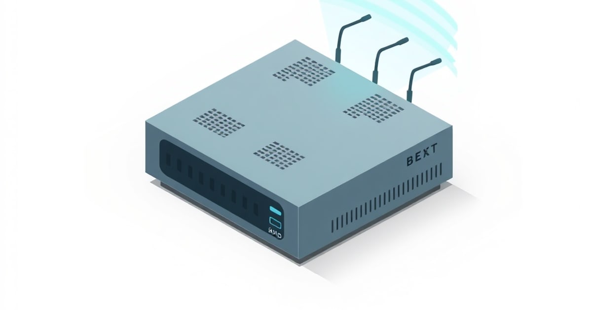 Isometric vector illustration showing network connections with pfSense for multi-WAN failover and load balancing.